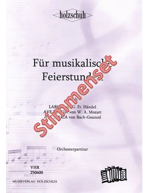 Für musikalische Feierstunden